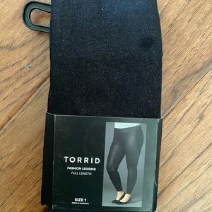 Black sparkly leggings